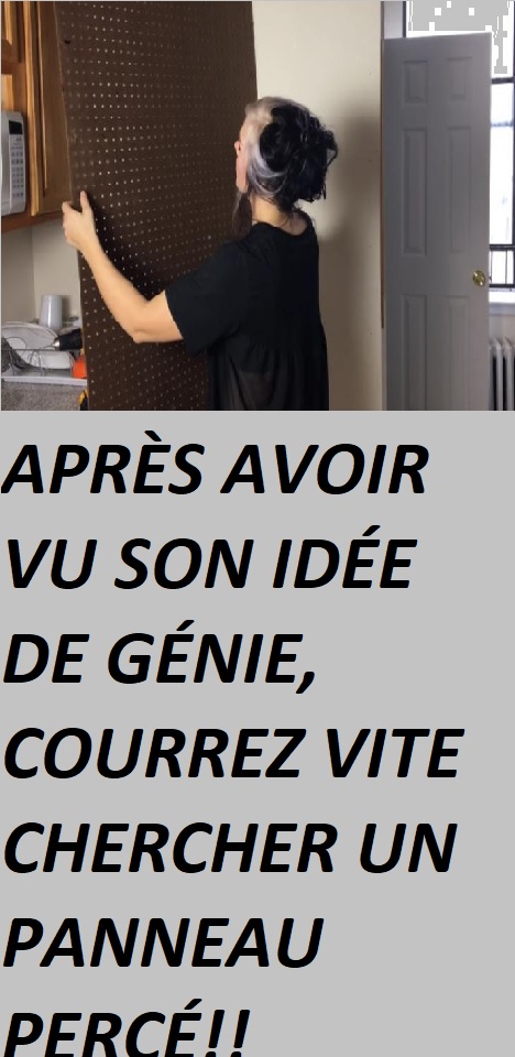 Transformez Votre Cuisine : L’Idée de Génie du Panneau Percé