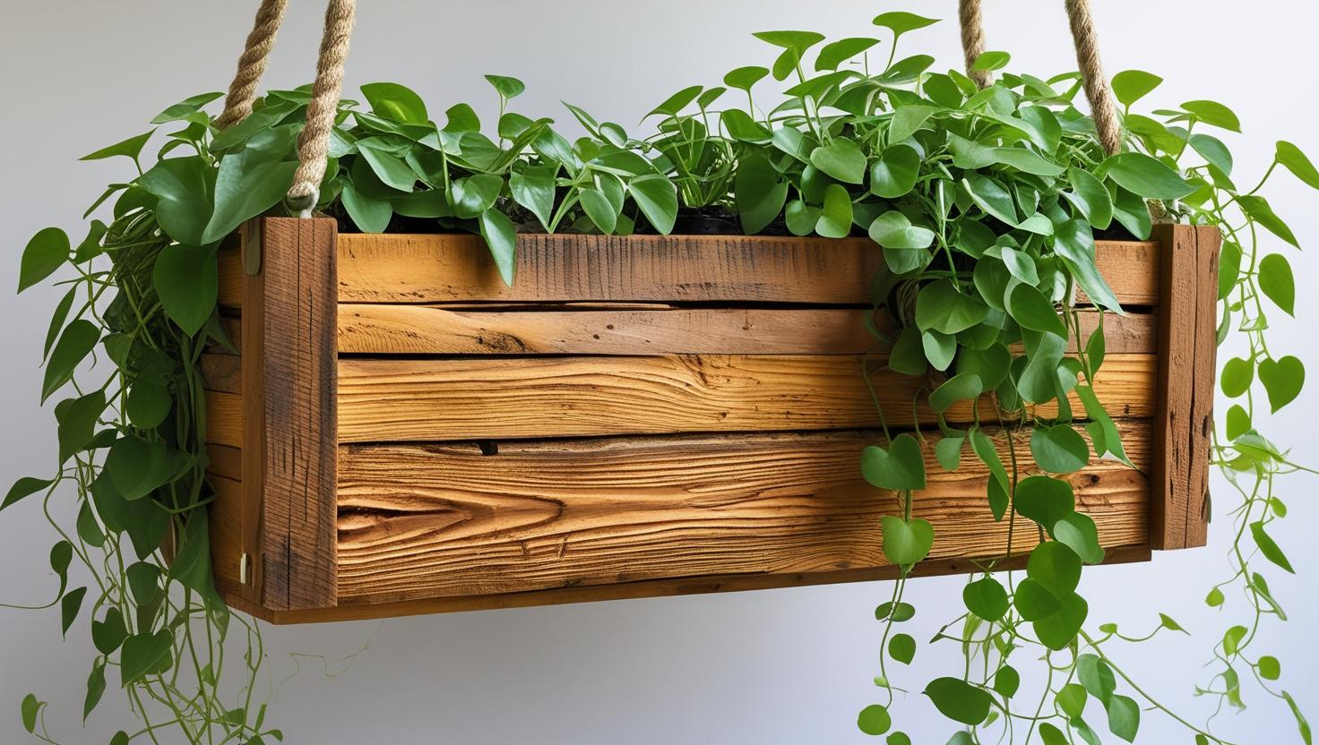 Fabriquer une jardinière suspendue en bois recyclé guide complet et — free download