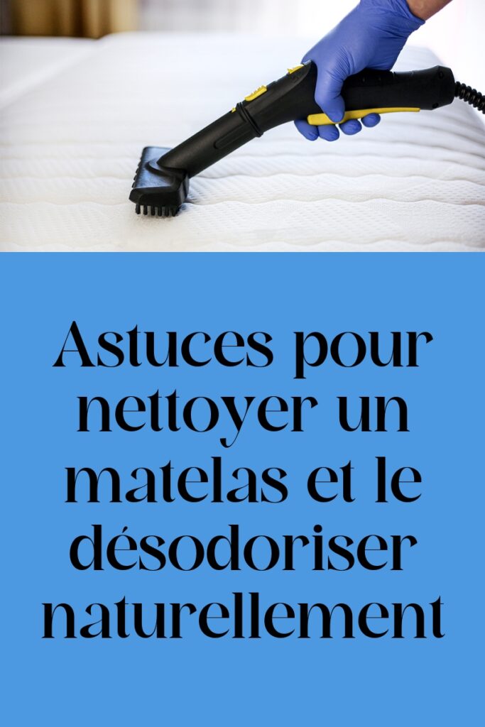 nettoyage naturel matelas vapeur