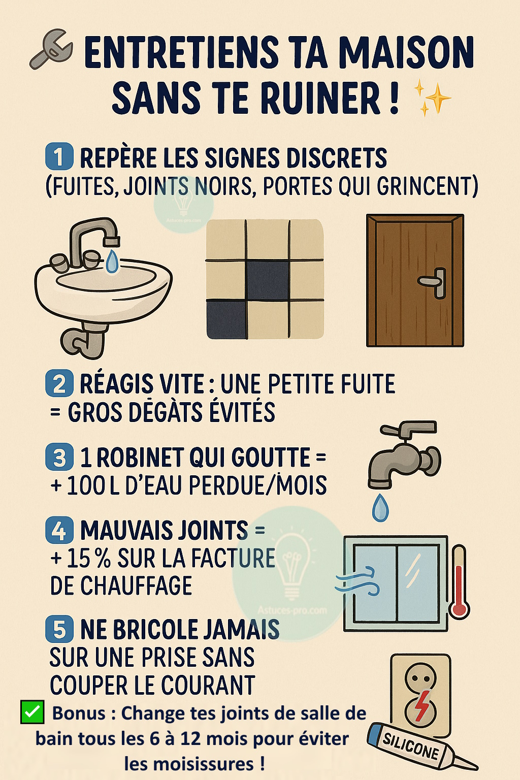 Conseils d’entretien maison – outils indispensables pour des réparations rapides et économiques